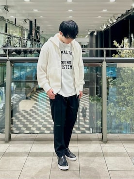 「onegravity（ワングラビティ）のアイテム」を使った、ESTNATION MENSさん（メンズ・168cm）の春コーディネート