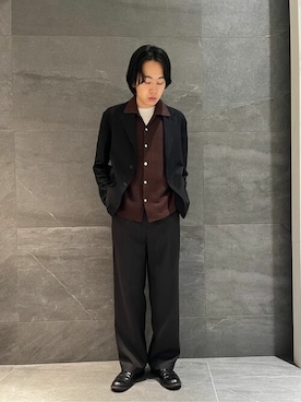 「onegravity（ワングラビティ）のアイテム（ジャケット/アウター）」を使った、ESTNATION MENSさん（メンズ・182cm）の春コーディネート