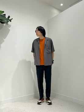 「onegravity（ワングラビティ）のアイテム」を使った、ESTNATION MENSさん（メンズ・182cm）の春コーディネート