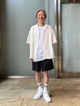 「onegravity（ワングラビティ）のアイテム（トップス）」を使った、ESTNATION MENSさん（メンズ・164cm）の春コーディネート