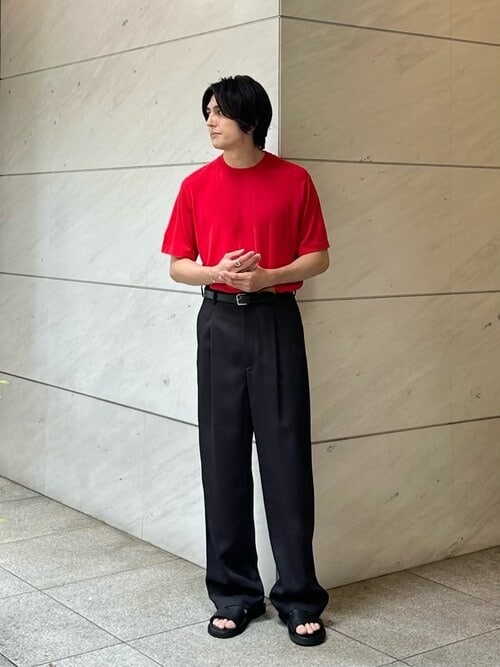 ESTNATION ブラック レザーサンダル imgrc0126890226.jpg