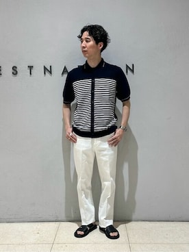 ESTNATION MENSさん（メンズ・170cm）の夏コーディネート