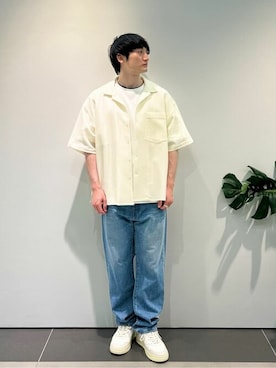 「NAILS（ネイル）のアイテム（パンツ）」を使った、ESTNATION MENSさん（メンズ・168cm）の夏コーディネート