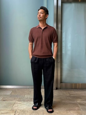 ESTNATION MENSさん（メンズ・175cm）の夏コーディネート