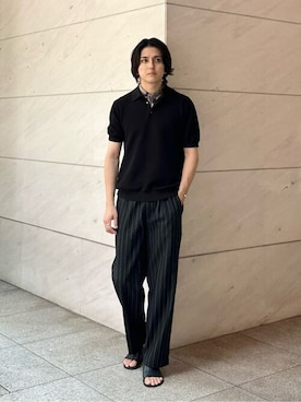 ESTNATION MENSさん（メンズ・175cm）の夏コーディネート