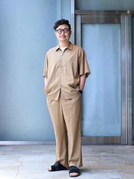 ESTNATION MENSさん（メンズ・180cm）の夏コーディネート