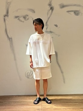「onegravity（ワングラビティ）のアイテム」を使った、ESTNATION MENSさん（メンズ・176cm）の夏コーディネート