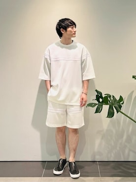 「onegravity（ワングラビティ）のアイテム」を使った、ESTNATION MENSさん（メンズ・168cm）の夏コーディネート