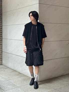 「onegravity（ワングラビティ）のアイテム」を使った、ESTNATION MENSさん（メンズ・175cm）の夏コーディネート