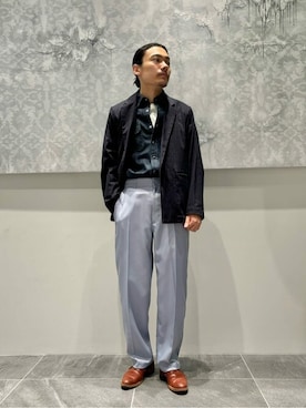 ESTNATION MENSさん（メンズ・172cm）の夏コーディネート