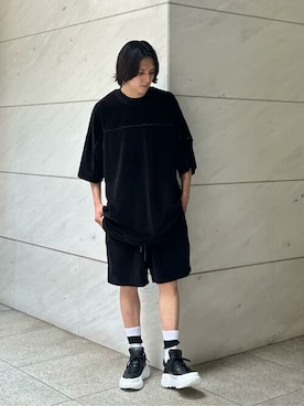 「onegravity（ワングラビティ）のアイテム（パンツ）」を使った、ESTNATION MENSさん（メンズ・175cm）の夏コーディネート