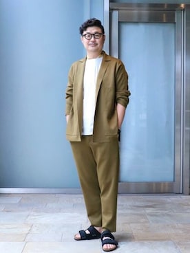 ESTNATION MENSさん（メンズ・180cm）の夏コーディネート