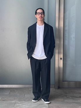 「onegravity（ワングラビティ）のアイテム（パンツ）」を使った、ESTNATION MENSさん（メンズ・174cm）の夏コーディネート