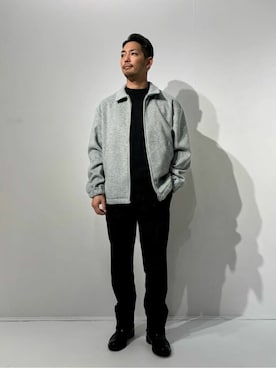「デイリーカジュアル」｜「アイテム（ブルゾン）」を使った、ESTNATION MENSさん（メンズ・175cm）の秋コーディネート