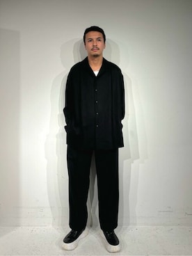 「onegravity（ワングラビティ）のアイテム（パンツ）」を使った、ESTNATION MENSさん（メンズ・180cm）の秋コーディネート