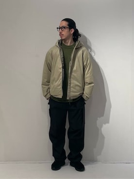 「onegravity（ワングラビティ）のアイテム」を使った、ESTNATION MENSさん（メンズ・174cm）の冬コーディネート