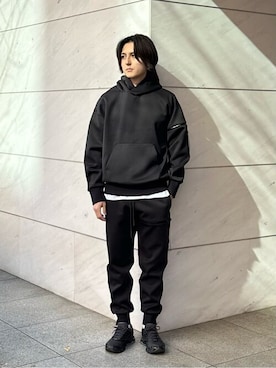 「onegravity（ワングラビティ）のアイテム」を使った、ESTNATION MENSさん（メンズ・175cm）の冬コーディネート