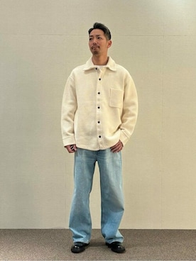 「AUTHEN（オーセン）のアイテム」を使った、ESTNATION MENSさん（メンズ・175cm）の冬コーディネート