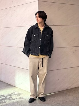 「ルーズフィット」｜ESTNATION MENSさん（メンズ・175cm）の春コーディネート