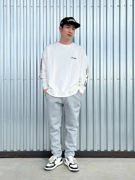 「PENDLETON（ペンドルトン）のアイテム（スウェット）」を使った、JEANS FACTORYさん（メンズ・175cm）の秋コーディネート