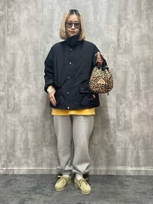 UNIVERSAL OVERALL/ユニバーサルオーバーオール] 別注 襟コーデュロイ