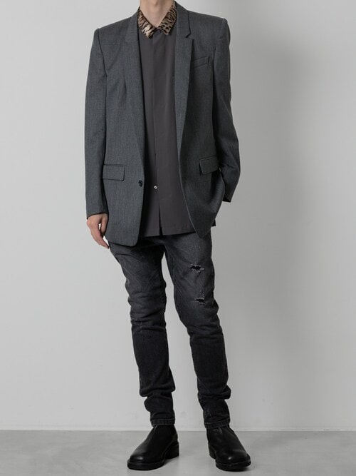 ato アトウ サルエルパンツ クラシックウール グレー 46 ATO パンツ CLASSIC WOOL SARROUEL PANTS メンズ : ZOZOTOWN Yahoo!店
