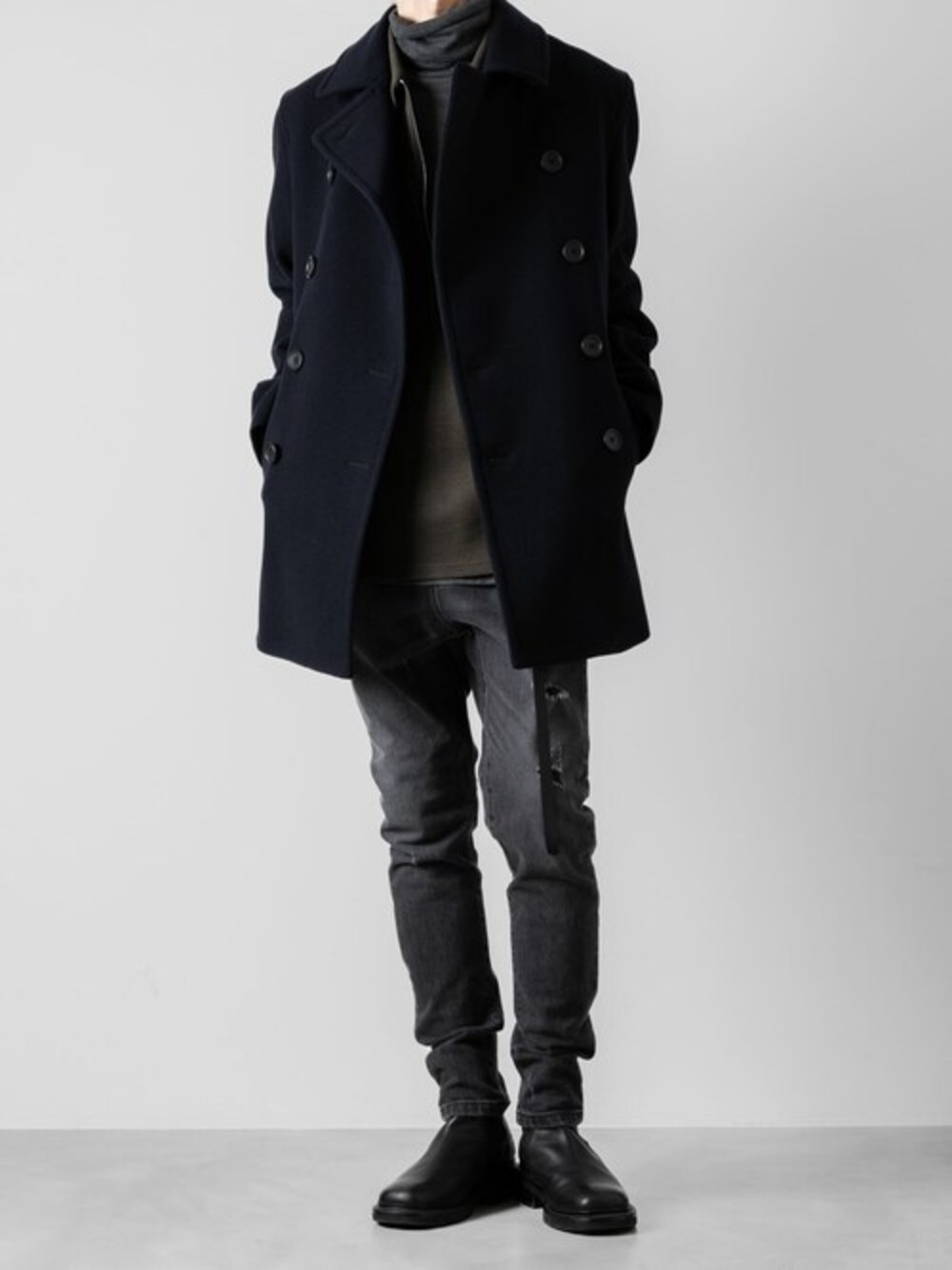 ato（アトウ）の「NEW CLASSIC P-COAT（ピーコート）」 - WEAR