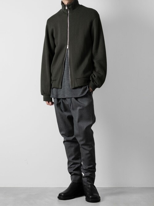 CLASSIC WOOL SARROUEL PANTS（その他パンツ）｜ato（アトウ）の
