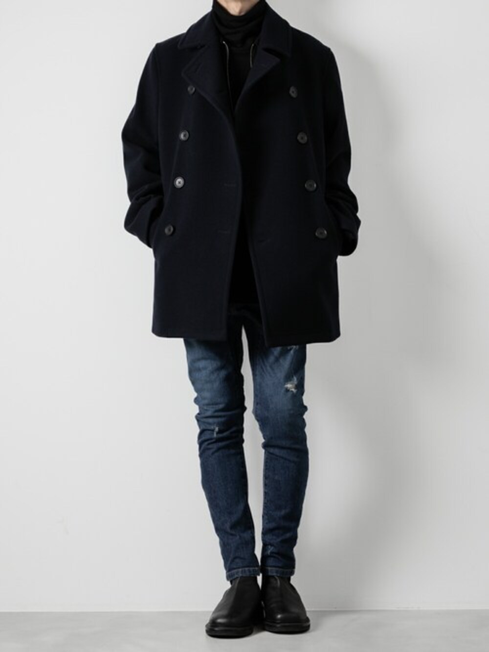 ato（アトウ）の「NEW CLASSIC P-COAT（ピーコート）」 - WEAR