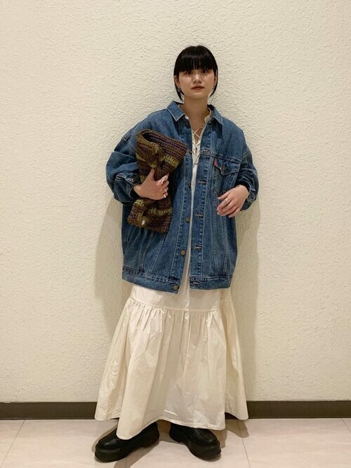 Ungridungrid Staffさんのデニムジャケットを使ったコーディネート Zozotown