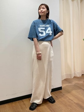 Ungrid STAFFさん（レディース・158cm）の春コーディネート