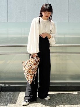 Ungrid STAFFさん（レディース・157cm）の春コーディネート