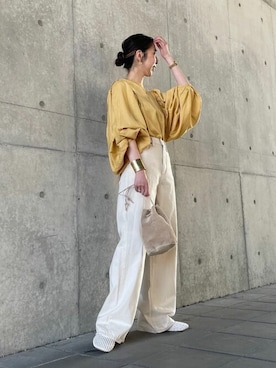 Ungrid STAFFさん（レディース・160cm）の春コーディネート