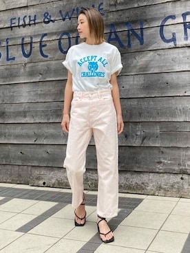 Ungrid STAFFさん（レディース・158cm）の春コーディネート