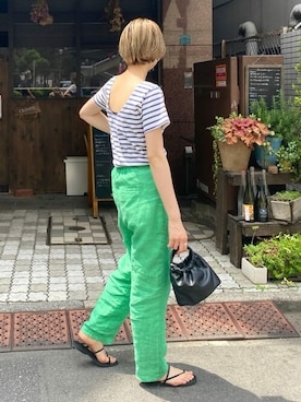 Ungrid STAFFさん(レディース・160cm)の夏コーディネート