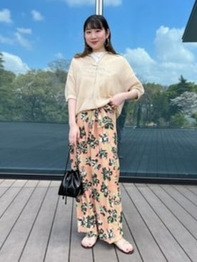 Nachikaさん（レディース・158cm）の春コーディネート