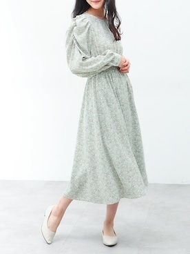 「Honeys（ハニーズ）のアイテム（ワンピース/ドレス）」を使った、ハニーズさん（レディース・167cm）の春コーディネート