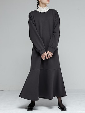 「Honeys（ハニーズ）のアイテム（ワンピース/ドレス）」を使った、ハニーズさん（レディース・161cm）の秋コーディネート