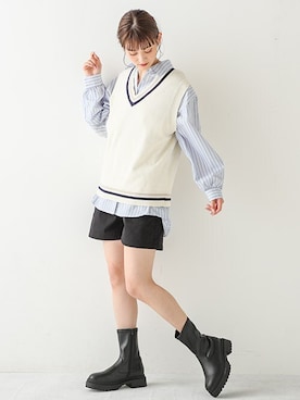 ハニーズさん(レディース・160cm)の春コーディネート