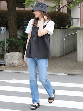ハニーズさん(レディース・165cm)の夏コーディネート