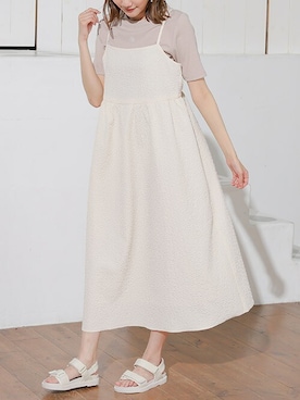 「Honeys（ハニーズ）のアイテム（ワンピース/ドレス）」を使った、ハニーズさん（レディース・167cm）の夏コーディネート