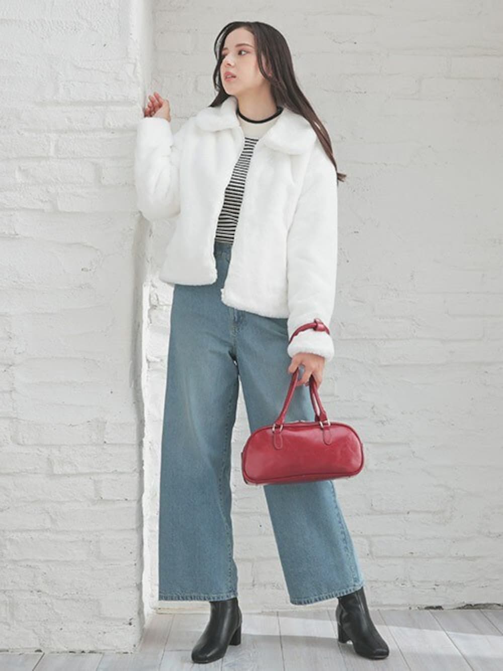 Honeys（ハニーズ）の「フレア袖ニット（ニット/セーター）」 - WEAR
