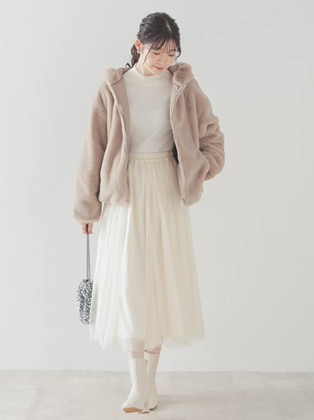 Honeys（ハニーズ）の「フレア袖ニット（ニット/セーター）」 - WEAR