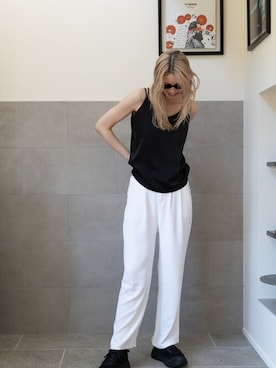 「SALTMINT（ソルトミント）のアイテム」を使った、RINさん（レディース・172cm）の夏コーディネート