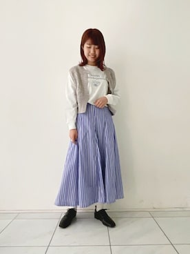 ヤマシタさん(レディース・163cm)の冬コーディネート