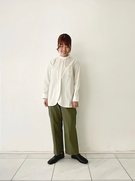 「pou dou dou」｜ヤマシタさん（レディース・163cm）の春コーディネート