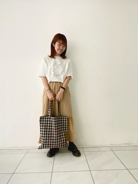 ヤマシタさん（レディース・163cm）の春コーディネート