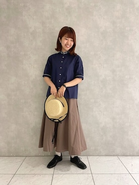 ヤマシタさん（レディース・163cm）の春コーディネート