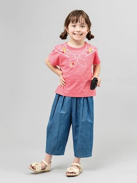 「KP（ケーピー）のアイテム」を使った、KPさん（キッズ・108cm）の春コーディネート