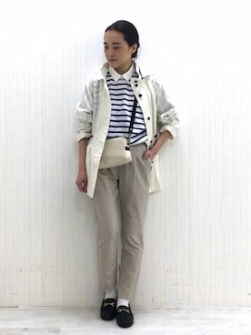 「フレンチカジュアル」｜Yokoさん（レディース・158cm）の春コーディネート